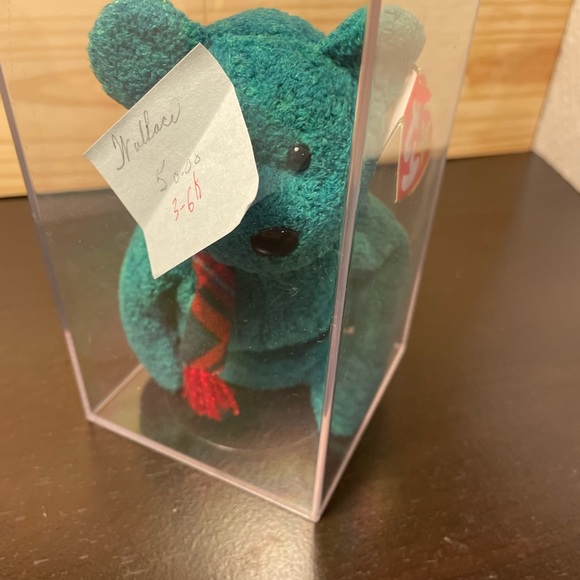 Wallace - 1999 Christmas Ty Beanie Baby // 3/$38 - Picture 8 of 13